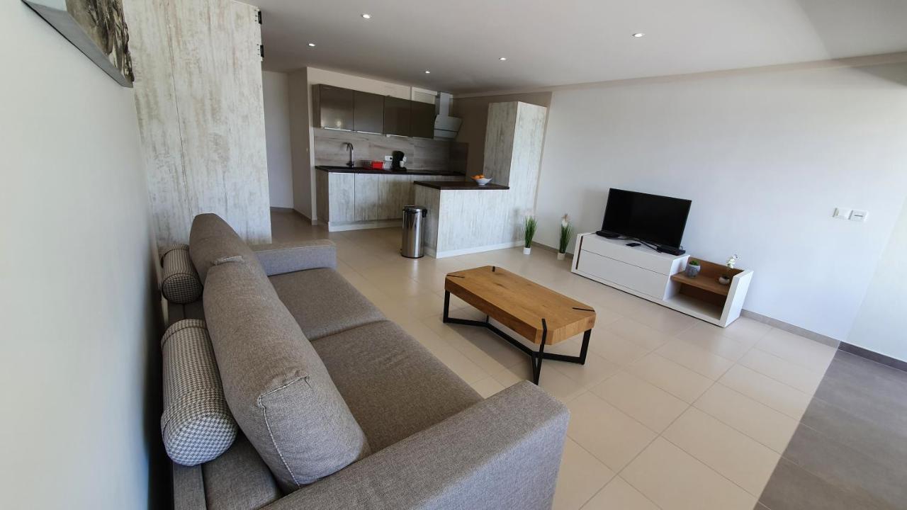 Pinel Superbe Appartement En Residence Vue Mer Cul de Sac Exterior foto