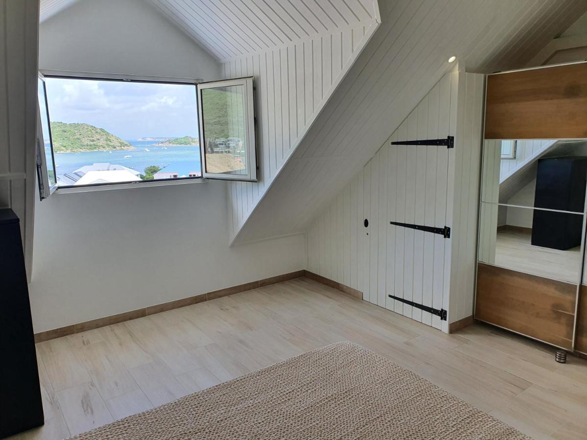 Pinel Superbe Appartement En Residence Vue Mer Cul de Sac Exterior foto